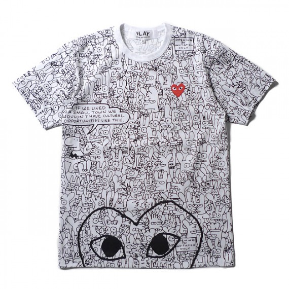 comme des garÇons play x matt groening binky sheba