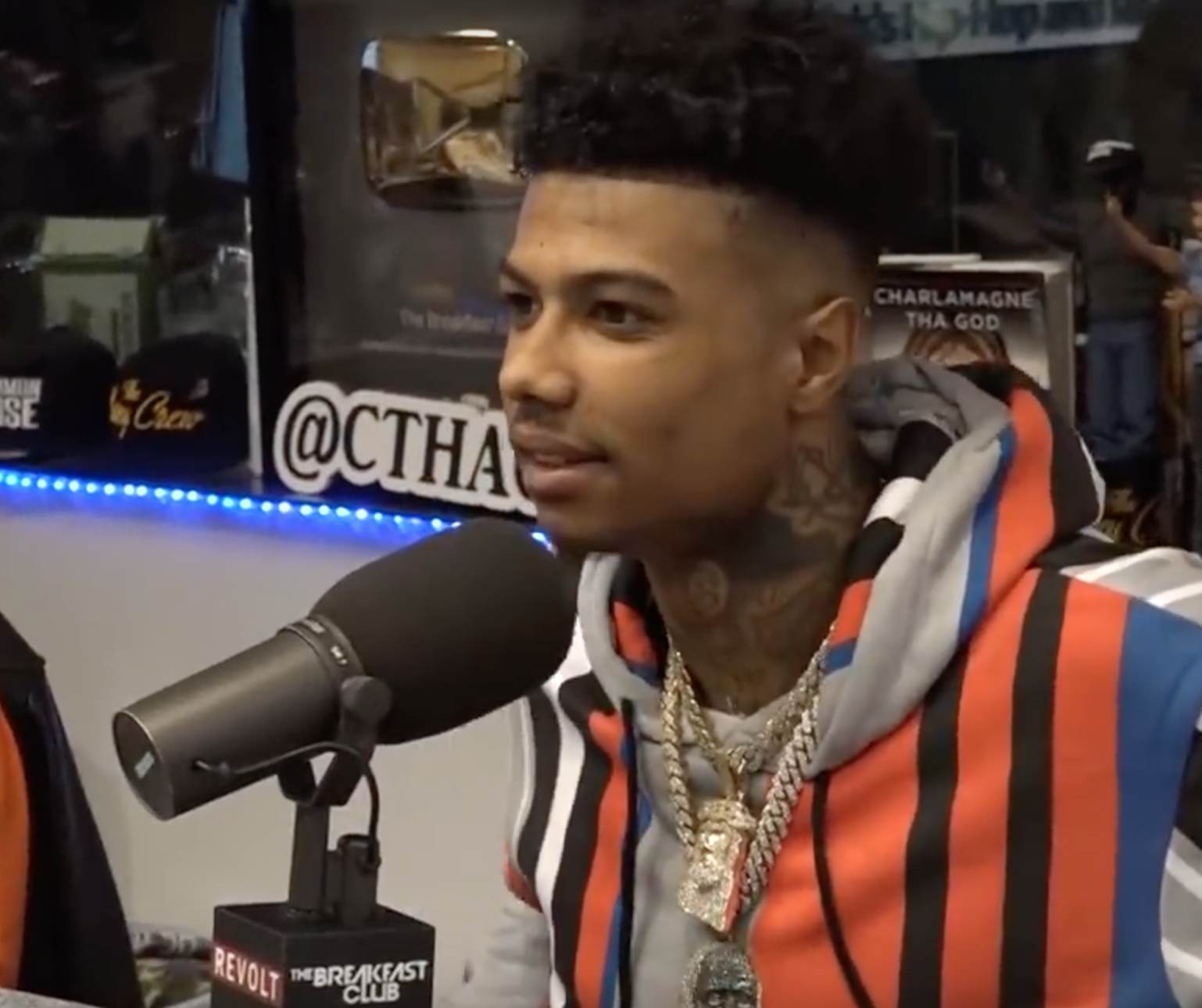 Blueface Isn't Fully Clear on Who He's Signed To