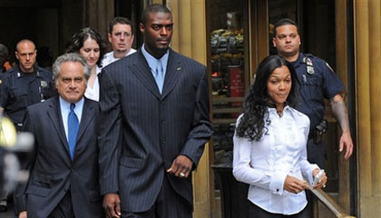 Burress Weapons Charges Football