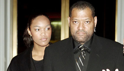 Laurence Fishburne Regulates On His Daughter