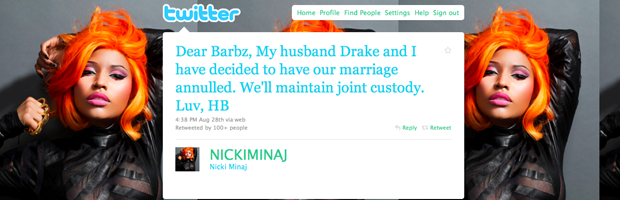 View Drake And Nicki Minaj Wedding Pictures Pics