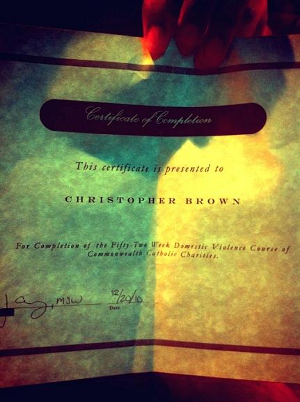 chris-brown-certificate chris-brown-certificate