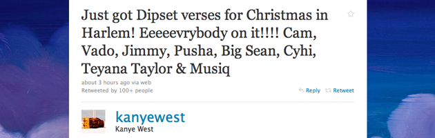 kanyexmastweet kanyexmastweet