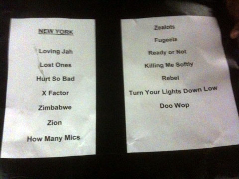laurynsetlist