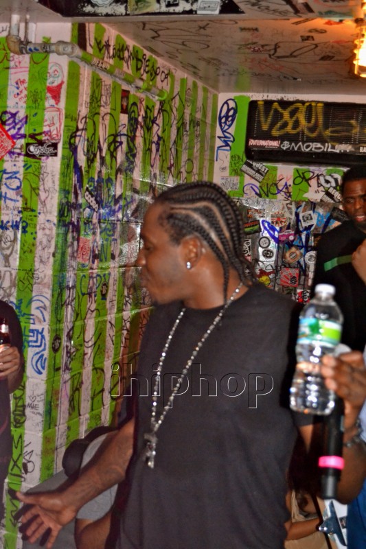 Pusha T heads to the stage