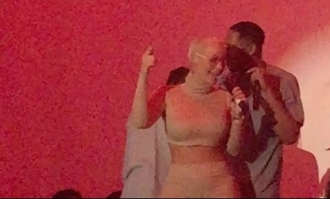 Amber Rose Bashes Kanye West For Use of Ghostwriters at LA Nightclub